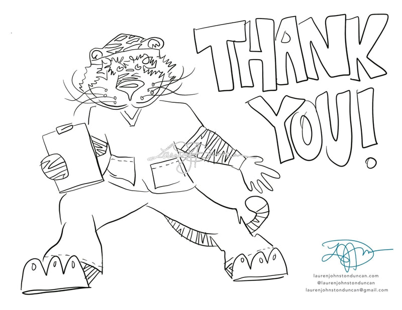 Scrubs Coloring Pages