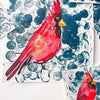 Red Bird Watercolor Studies