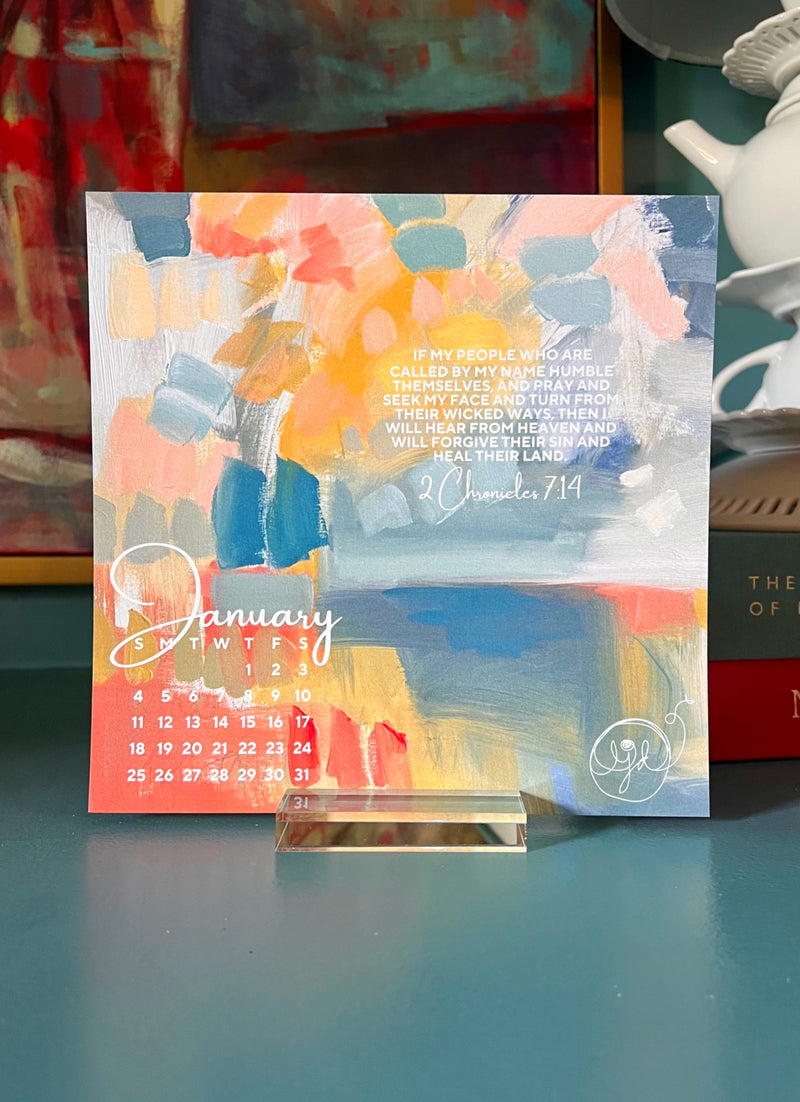 Acrylic Calendar Stand
