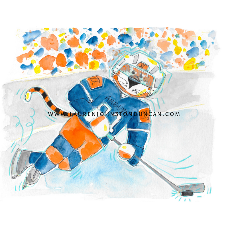 Ice Hockey Aubie