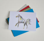 Watercolor Horse Cards No.2