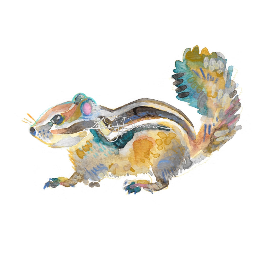 Colorful Creations: Chipmunk