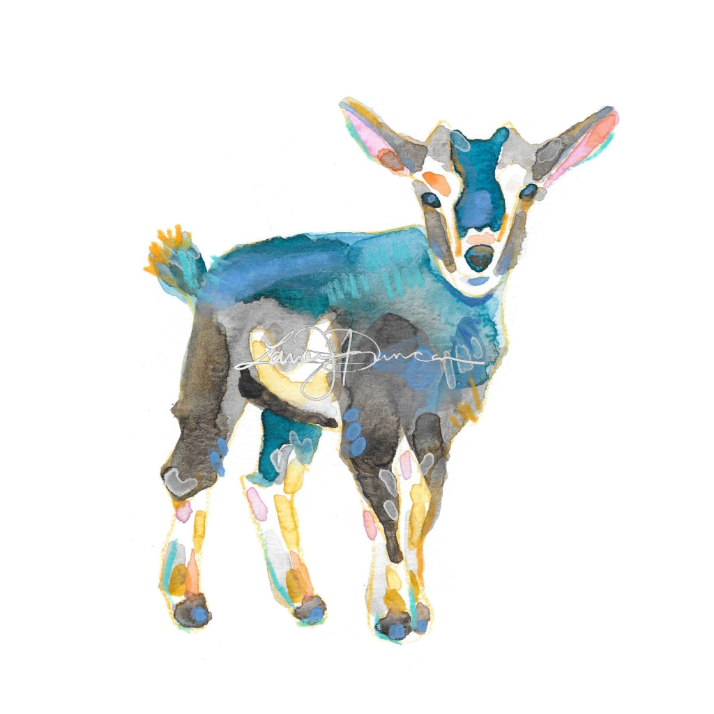 Colorful Creations: Goat