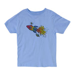 Watercolor Rocket T Shirt