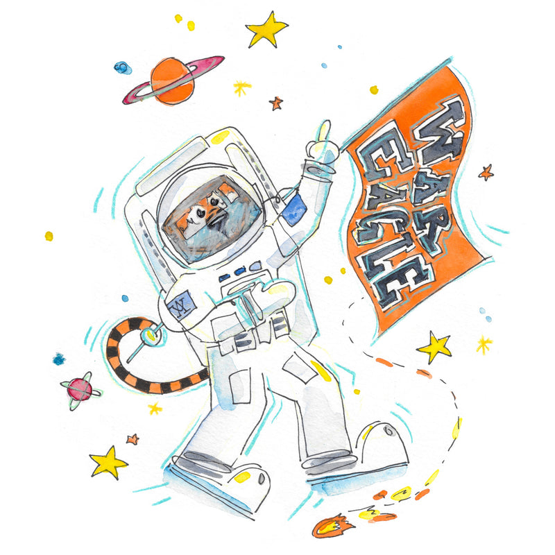 Astronaut Aubie