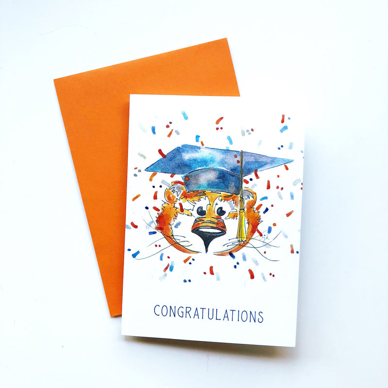 Graduation Aubie Note Card