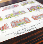 Auburn University Samuel Ginn College Of Engineering Print