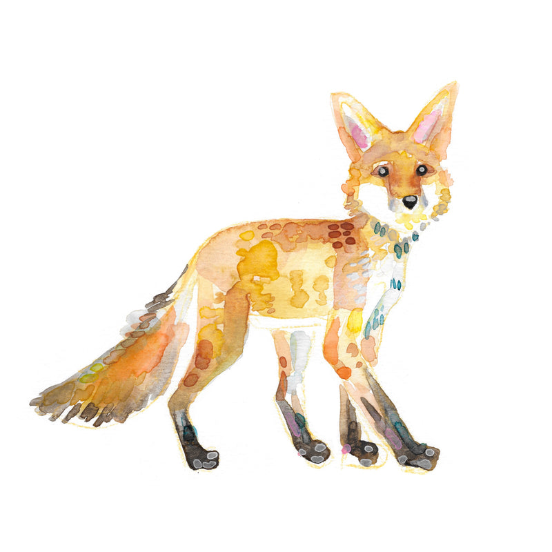 Colorful Creations: Fox