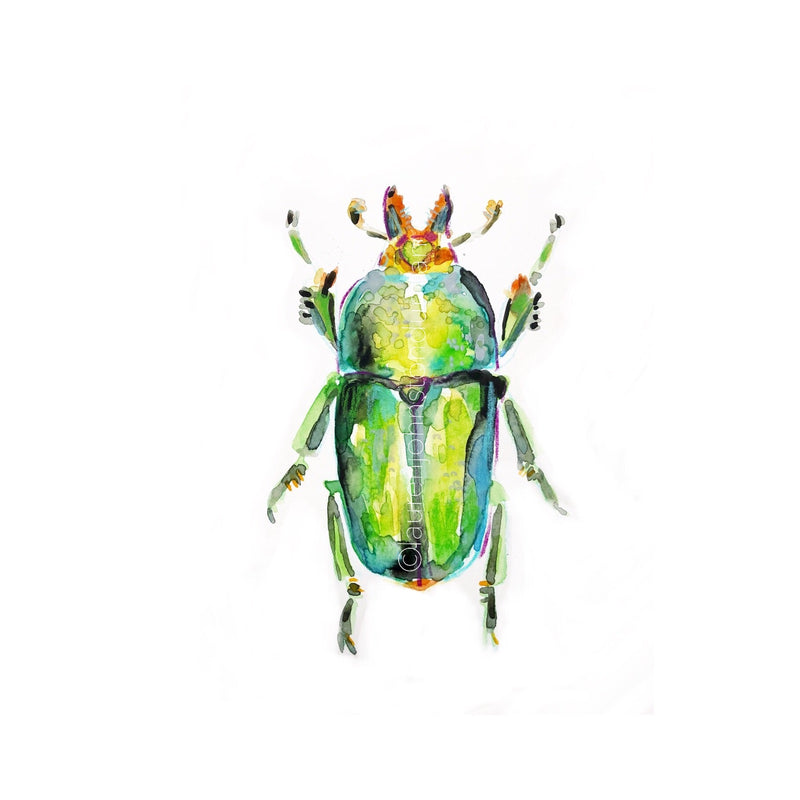 Green Beetle || #lovebug